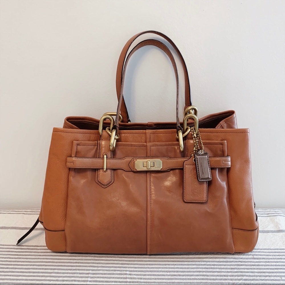 Coach J17811 Brown Jayden Leather Bag
